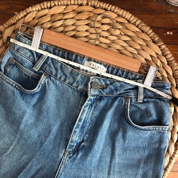 Sandro Mom Jeans Light Blue Wash - Picture 5 of 6